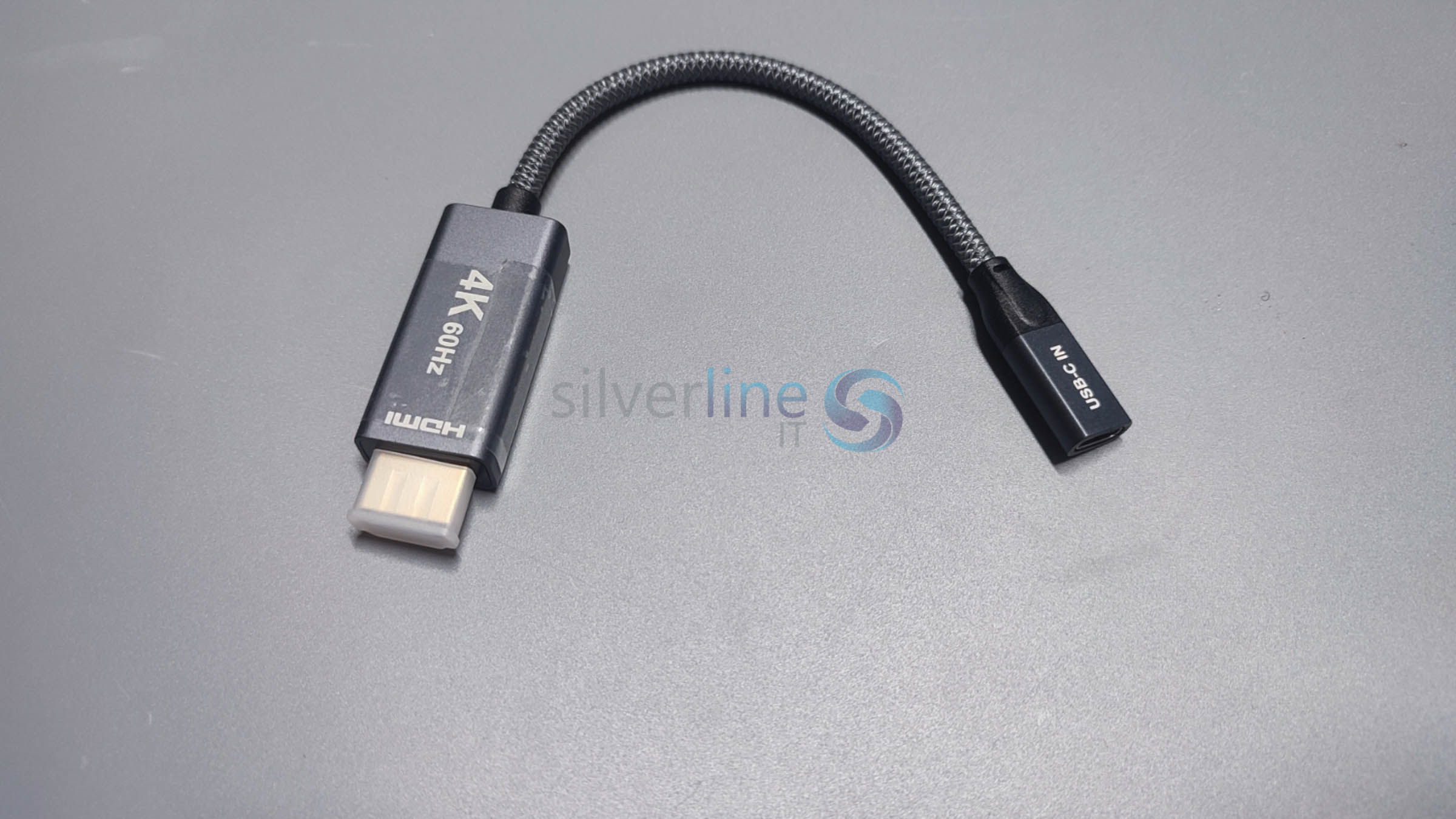 USB C FEMALE TO HDMI MALE CONVERTER