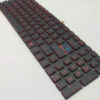 MSI GT72 GL62 GV62 GS60 GS70 Red Backlit Keyboard V143422K