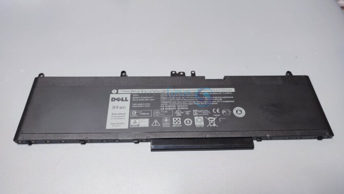 Dell Latitude E5570 / Precision 3510 6-cell 84Wh Original Laptop Battery - WJ5R2 - Image 2
